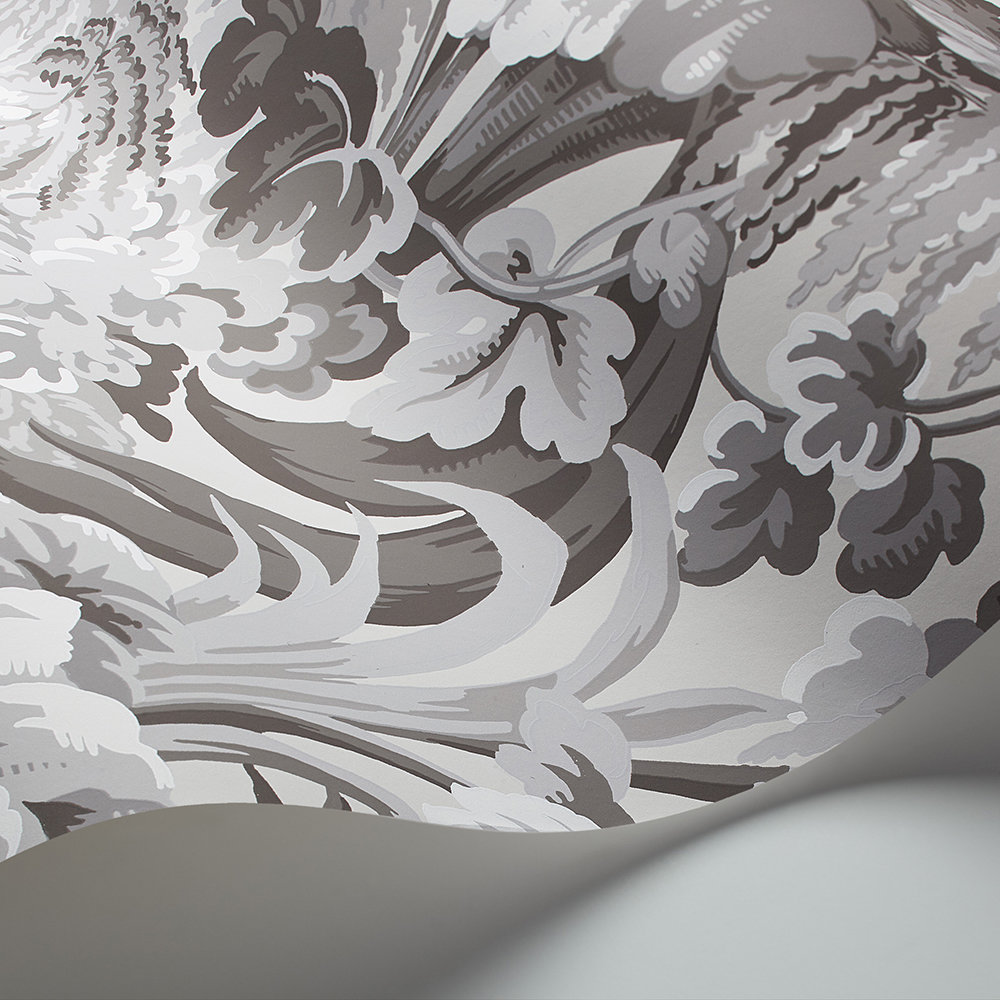 Royal Fernery Wallpaper - Warm Grey - by Cole & Son