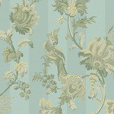 Zerzura Wallpaper - Duck Egg / Olive - by Cole & Son. Click for more details and a description.