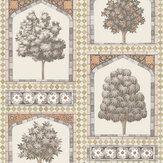 Sultans Palace Wallpaper - Gold / Spice - by Cole & Son. Click for more details and a description.