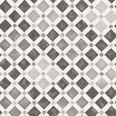 Zellige Wallpaper - Soot / Snow - by Cole & Son. Click for more details and a description.