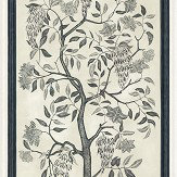 Trees of Eden Panel - Eternity Mural - Charcoal / Parchment - by Cole & Son. Click for more details and a description.