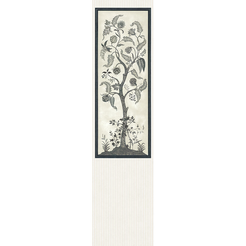 Panoramique Trees of Eden Panel - Paradise - Charbon de bois / parchemin - Cole & Son