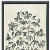 Trees of Eden Panel - Life Mural - Charcoal / Parchment - by Cole & Son. Click for more details and a description.