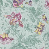 Crowe Hall Lane Wallpaper - Punch - by Little Greene. Click for more details and a description.
