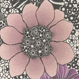 Anemones Wallpaper - Black Multi - by Missoni Home. Click for more details and a description.