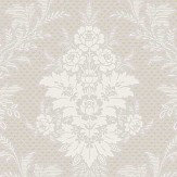Sofia Wallpaper - Silver - by Boråstapeter. Click for more details and a description.