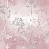 Damselfly Wallpaper - Blush - by Arthouse. Click for more details and a description.