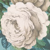 The Rose Wallpaper - Swedish Blue - by Designers Guild. Click for more details and a description.