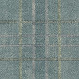 Shetland Plaid Wallpaper - Teal - by Mulberry Home. Click for more details and a description.