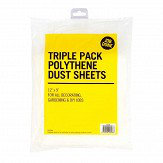 Rodo Poly Dust Sheet pack 3JTJDS3P Carpet Protector - by Albany. Click for more details and a description.