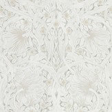 Pure Pimpernel Wallpaper - Lightish Grey - by Morris. Click for more details and a description.