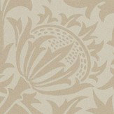 Pure Thistle Wallpaper - Linen - by Morris. Click for more details and a description.