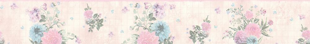 Floral Border - Pink - by Albany
