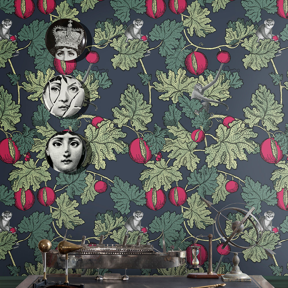 Frutto Proibito Wallpaper - Charcoal - by Cole & Son