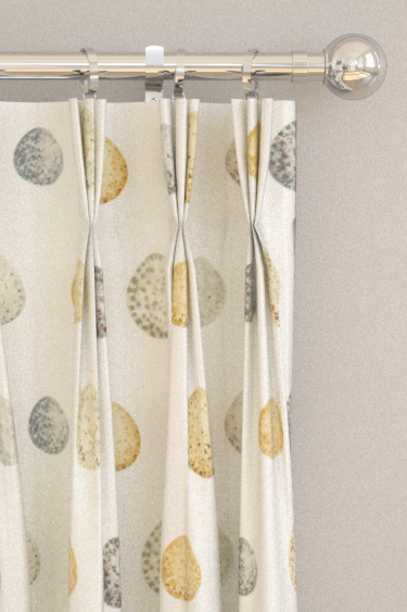 Nest Egg Curtains - Corn and Graphite - by Sanderson. Click for more details and a description.