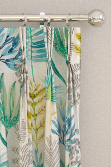 Yasuni Curtains - Emerald and Zest - by Harlequin. Click for more details and a description.