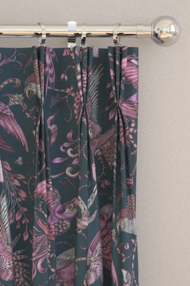 Audubon Curtains - Pink - by Emma J Shipley. Click for more details and a description.