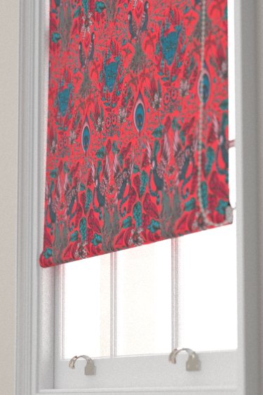 Amazon Velvet Blind - Red - by Emma J Shipley. Click for more details and a description.