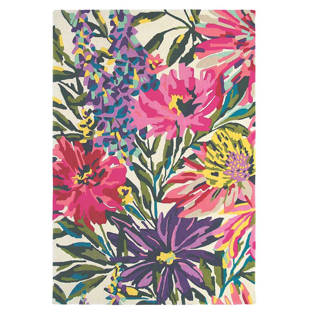 Floreale Rug - Fuchsia - by Harlequin