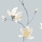 Suzhou Wallpaper - Soft Blue - by Casadeco. Click for more details and a description.