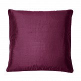 Silk Cushion - Aubergine - by Kandola. Click for more details and a description.