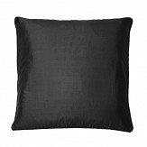 Silk Cushion - Black  - by Kandola. Click for more details and a description.