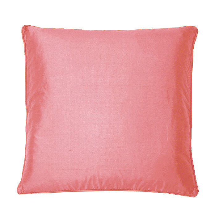 Silk Cushion - Flamingo - by Kandola