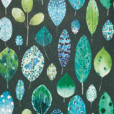 Tulsi Wallpaper - Viridian - by Designers Guild. Click for more details and a description.