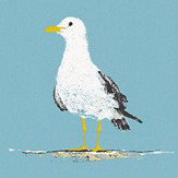 Tissu Shore Birds - Pacifique - Sanderson. Cliquez pour en savoir plus et lire la description.