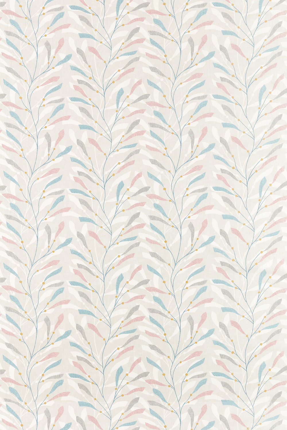 Sea Kelp Fabric - Blush/Stone - by Sanderson