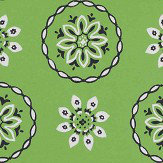 Garance Wallpaper - Emerald - by Nina Campbell. Click for more details and a description.