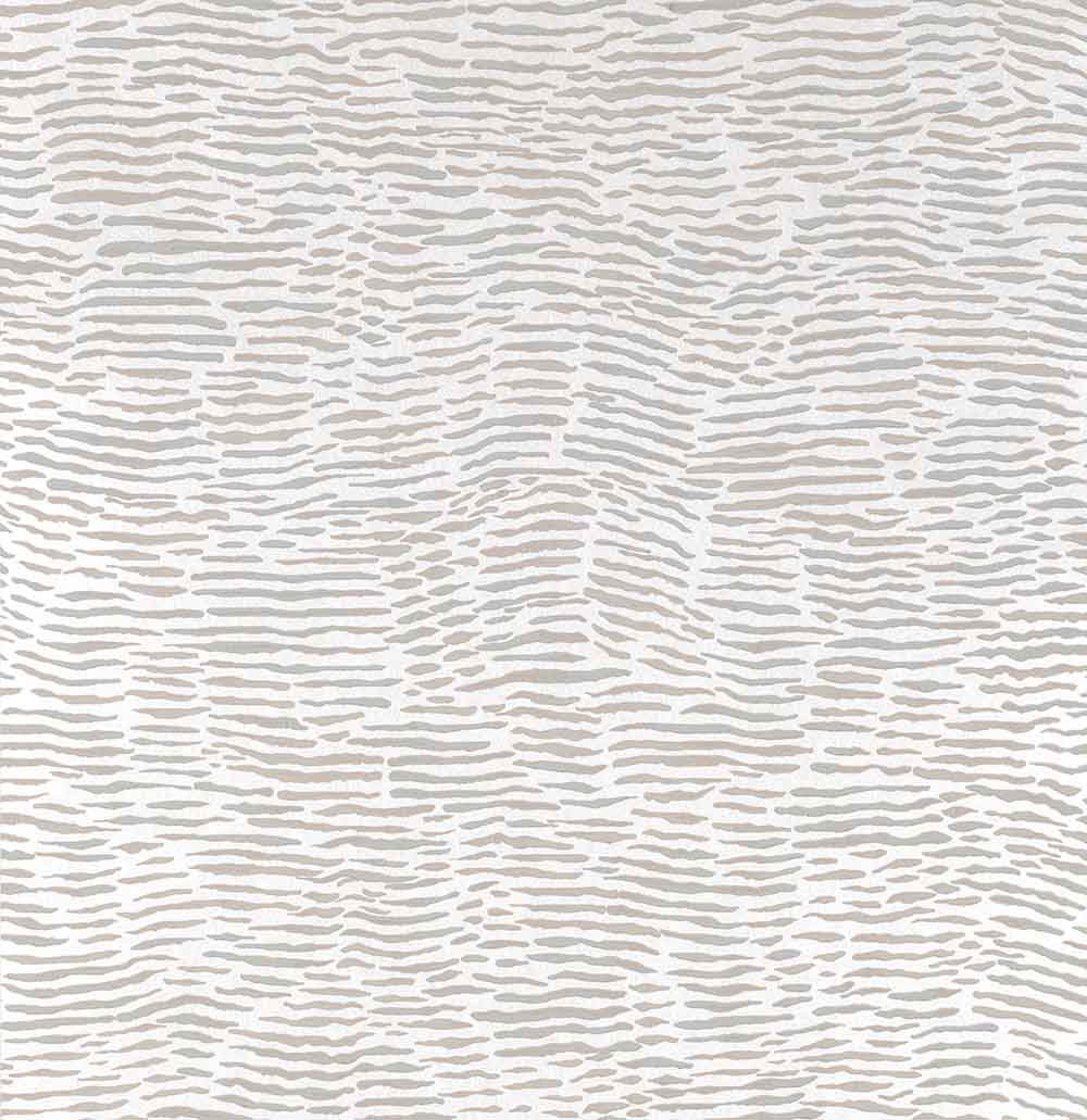 Arles Wallpaper - Dove/ Silver - by Nina Campbell