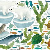 Ocean Antics Wall Stickers - Multi-coloured - by Villa Nova. Click for more details and a description.