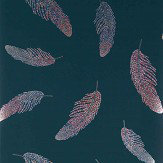 Adornado Wallpaper - Teal/ Sapphire/ Fuchsia - by Matthew Williamson. Click for more details and a description.