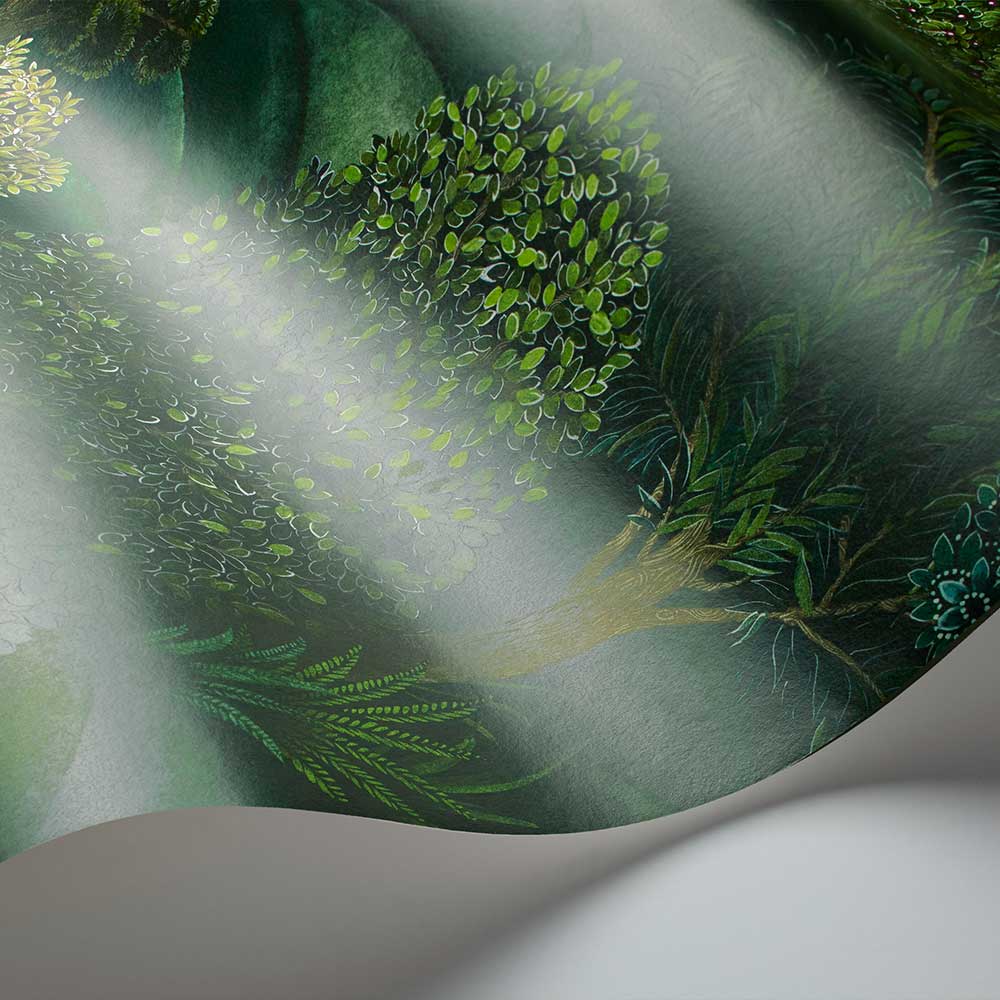 Forest  Wallpaper - Forest Greens - by Cole & Son