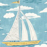 Tissu Sailor - Pacifique - Sanderson. Cliquez pour en savoir plus et lire la description.
