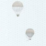 Air Balloon Wallpaper - Neutral - by Casadeco