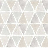 Triangle Tile Wallpaper - Grey - by Galerie. Click for more details and a description.