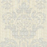 Broken String Damask Wallpaper - Off-white / Grey - by Albany. Click for more details and a description.