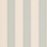Chartworth Stripe Wallpaper - Old Blue - by Colefax and Fowler. Click for more details and a description.