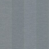 Appledore Stripe Wallpaper - Navy - by Colefax and Fowler. Click for more details and a description.