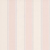 Hume Stripe Wallpaper - Pink - by Colefax and Fowler. Click for more details and a description.