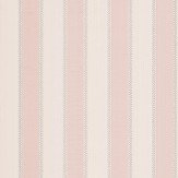 Graycott Stripe Wallpaper - Old Pink - by Colefax and Fowler. Click for more details and a description.