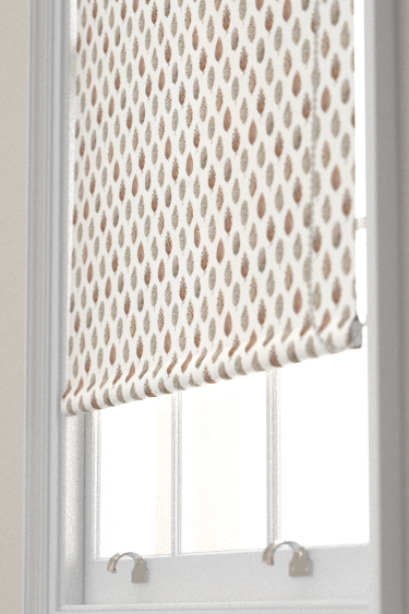 Pine Cones Blind - Briarwood / Cream - by Sanderson. Click for more details and a description.