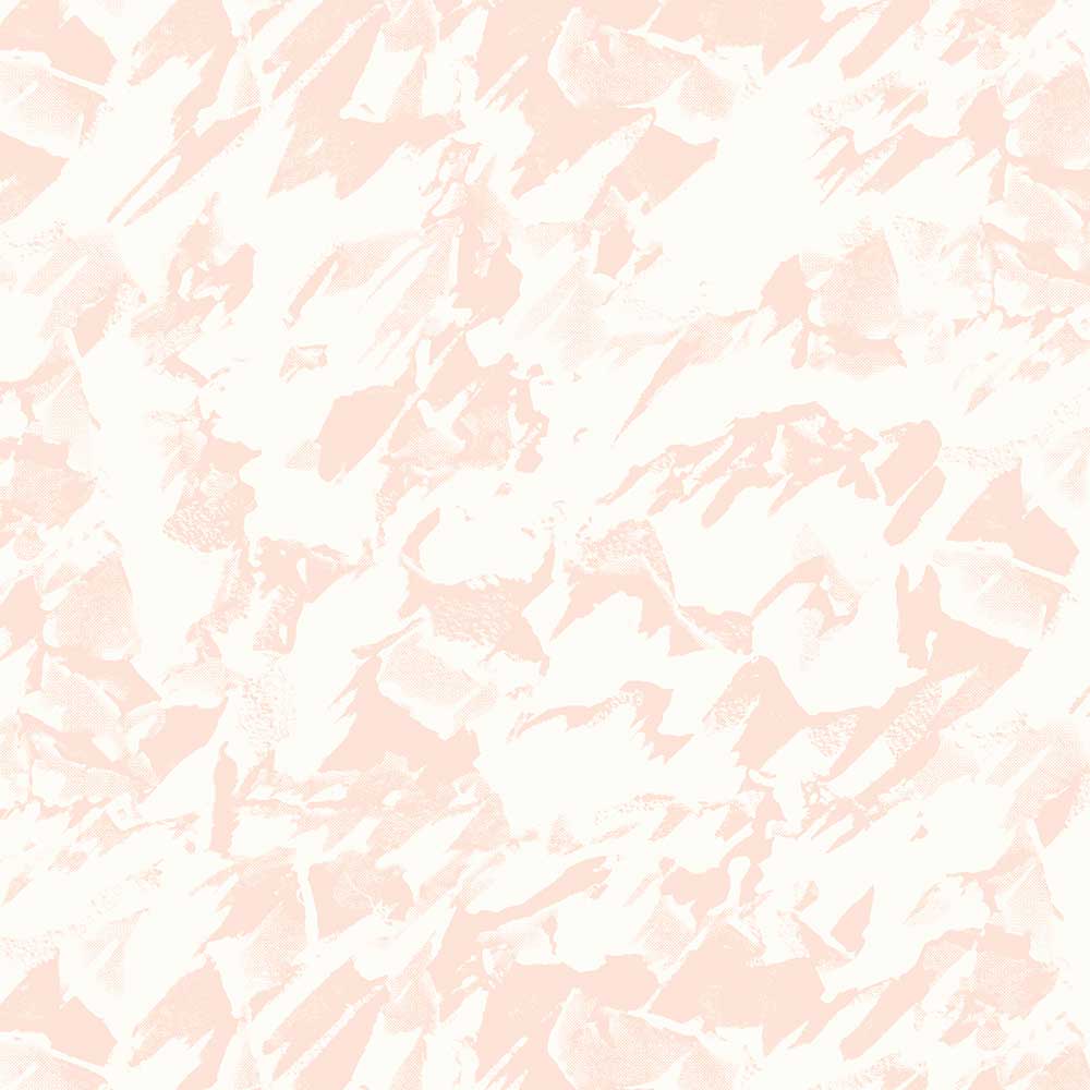 Desert Wallpaper - Pink / White - by Erica Wakerly