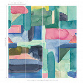 Panoramique Colourist Mural -  - bluebellgray. Cliquez pour en savoir plus et lire la description.