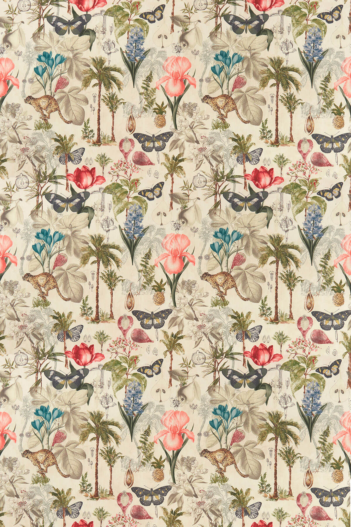 Botany Fabric - Tropical - by Clarke & Clarke
