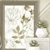 Aberfeldy Wallpaper - Beige and Grey - by Albany. Click for more details and a description.