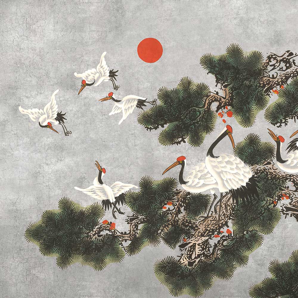 Ukiyo Mural - Chia Seed - by Coordonne