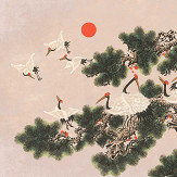 Panoramique Ukiyo - Rose - Coordonne. Cliquez pour en savoir plus et lire la description.